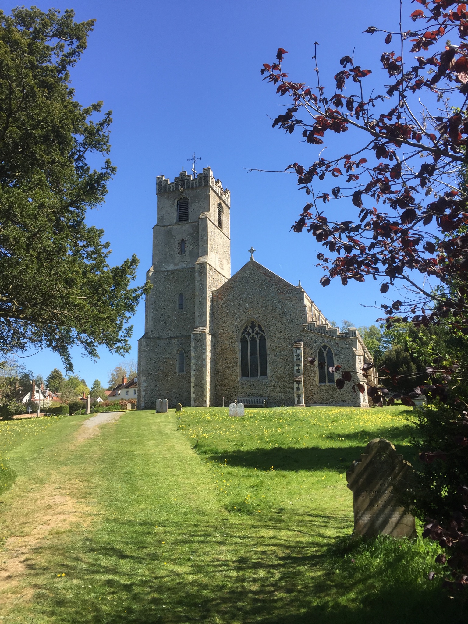 Coddenham church