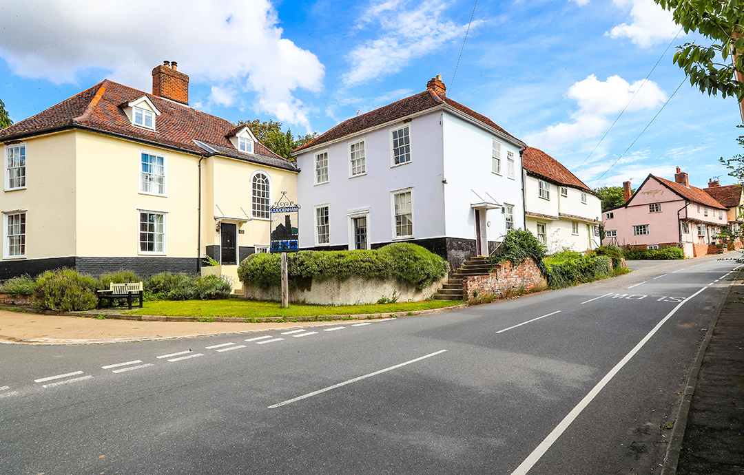 View of Coddenham Village Centre