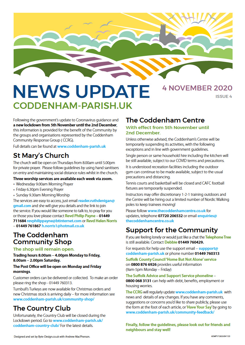 CCRG November Newsletter Image