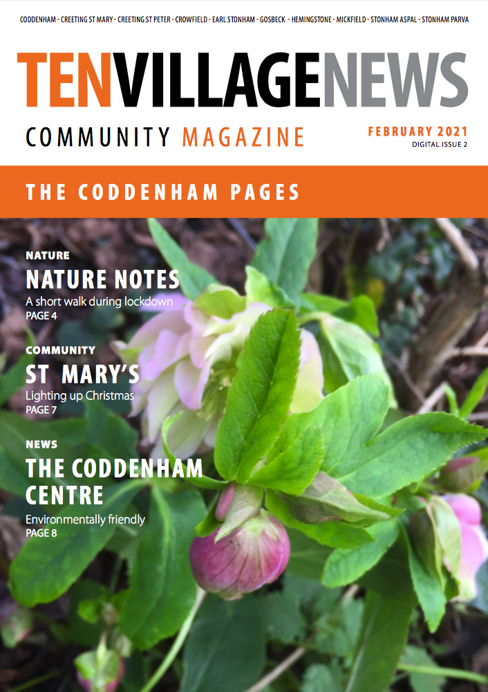 10 Village News Feb 2021 Coddenham Pages front Cover