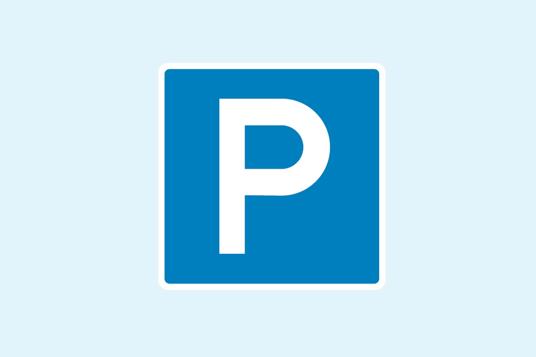 Parking sign