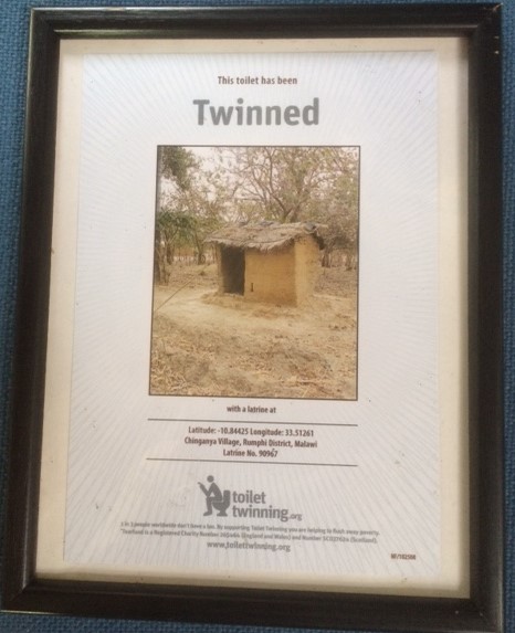toilet twinning Malawi