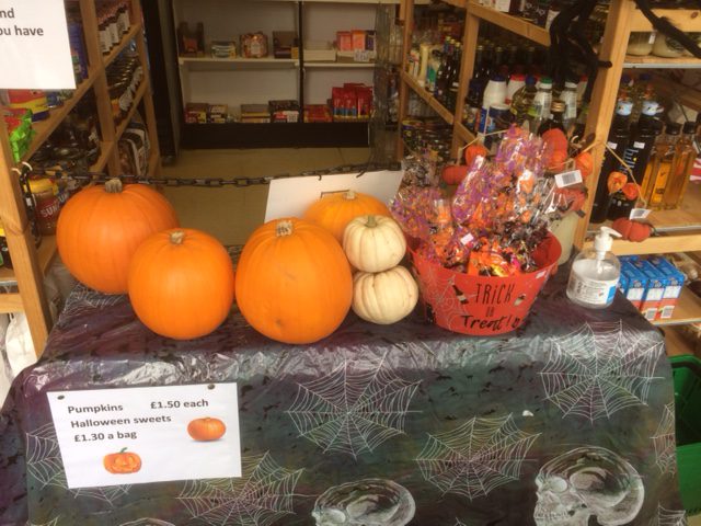 Halloween at Coddenham Community Shop