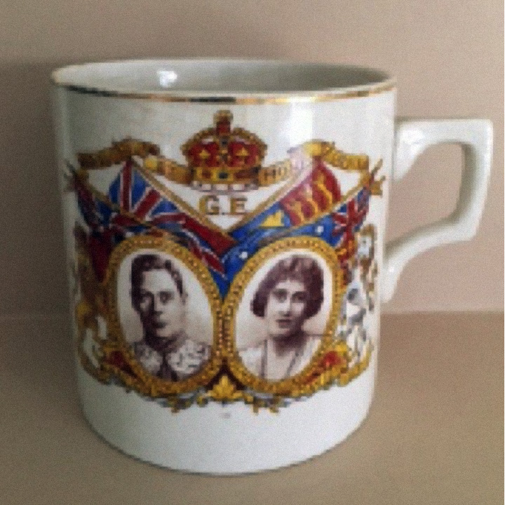 1937 Cup Coronation of King George VI & Queen Elizabeth