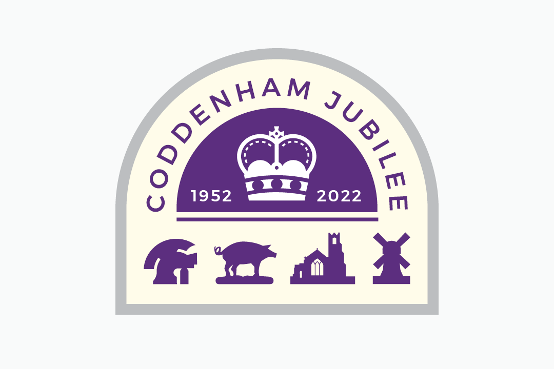 Coddenham Jubilee Logo 1952 - 2022