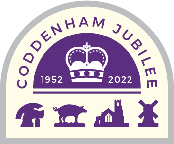 Coddenham Jubilee Logo 1952 - 2022