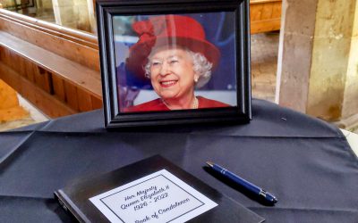 Book of Condolence at St Mary’s