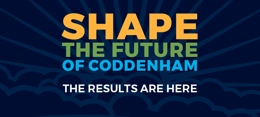 Shape The Future of Coddenham - Survey Results Graphic