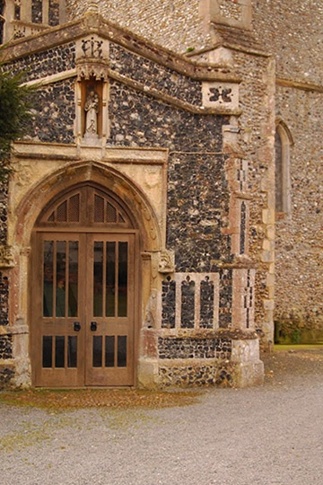 Entrance to St Mary's Church Coddenham