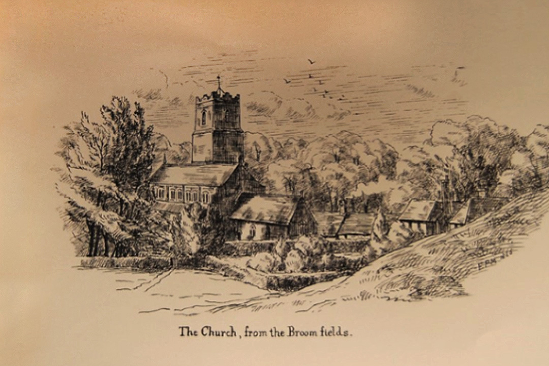 Martin Sisters Coddenham sketch from Boom Fields