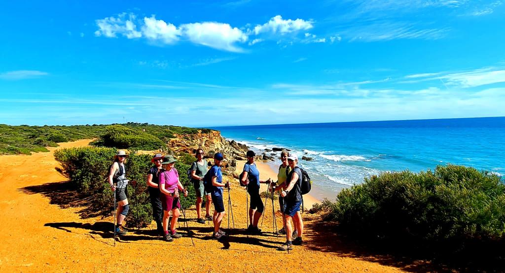 walkers in Cadiz