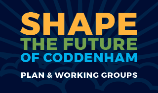 Shape The Future of Coddenham CTA Plan and Working groups graphic