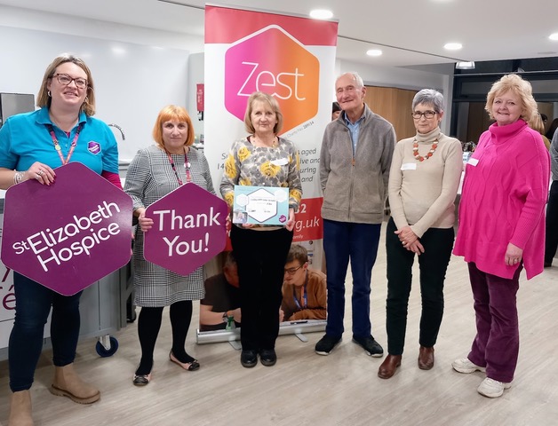 carol singers at St E hospice