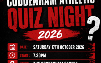 Coddenham Athletic Football Club – Quiz Night. Pizza, Prizes, Bar!